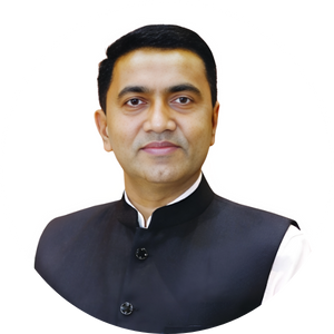 Portrait of Dr Pramod Sawant, Hon'ble Chief Minister of Goa